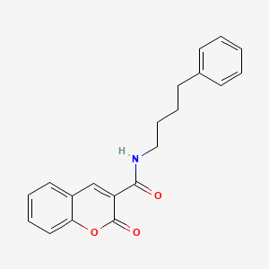 2-oxo-N-(4-phenylbutyl)-2H-chromene-3-carboxamide