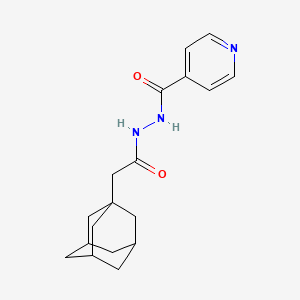 N'-[2-(adamantan-1-yl)acetyl]pyridine-4-carbohydrazide