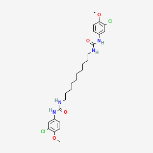 1,1'-Decane-1,10-diylbis[3-(3-chloro-4-methoxyphenyl)urea]