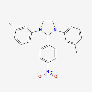 1,3-Bis(3-methylphenyl)-2-(4-nitrophenyl)imidazolidine