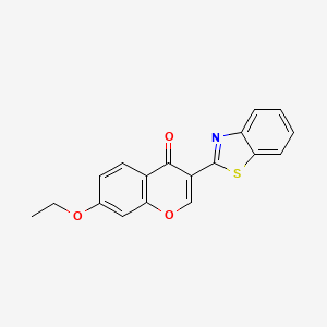 3-(1,3-benzothiazol-2-yl)-7-ethoxy-4H-chromen-4-one