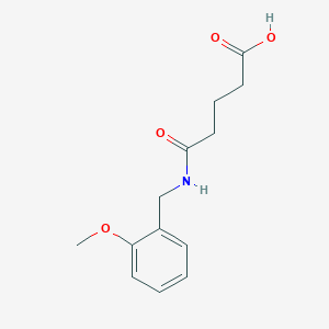 5-[(2-Methoxybenzyl)amino]-5-oxopentanoic acid