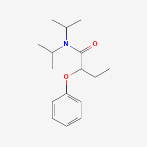 2-phenoxy-N,N-di(propan-2-yl)butanamide