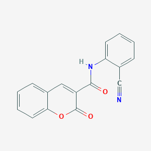 N-(2-cyanophenyl)-2-oxo-2H-chromene-3-carboxamide