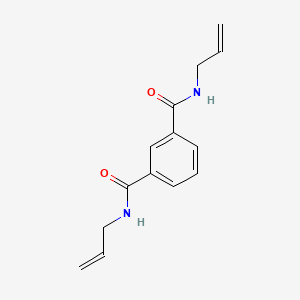 molecular formula C14H16N2O2 B11114038 N,N'-di(prop-2-en-1-yl)benzene-1,3-dicarboxamide 