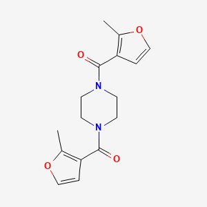 (2-Methyl-3-furyl){4-[(2-methyl-3-furyl)carbonyl]piperazino}methanone