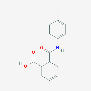 6-[(4-Methylphenyl)carbamoyl]cyclohex-3-ene-1-carboxylic acid