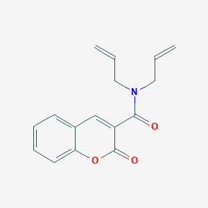 2-oxo-N,N-di(prop-2-en-1-yl)-2H-chromene-3-carboxamide