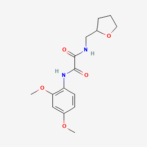 N-(2,4-dimethoxyphenyl)-N'-(tetrahydrofuran-2-ylmethyl)ethanediamide