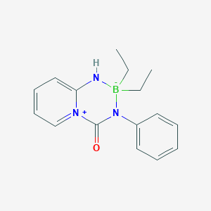 diethyl[2-(imino-kappaN)-N-phenylpyridine-1(2H)-carboxamidato-kappaN~1~]boron