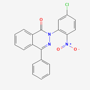 2-(5-Chloro-2-nitro-phenyl)-4-phenyl-2H-phthalazin-1-one