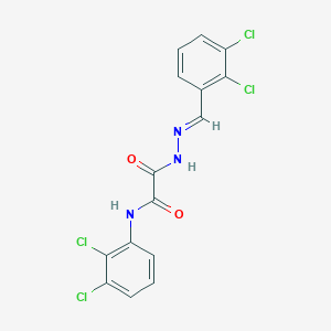 2-(2-(2,3-Dichlorobenzylidene)hydrazino)-N-(2,3-dichlorophenyl)-2-oxoacetamide