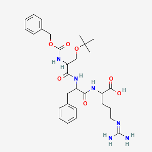 molecular formula C30H42N6O7 B11115057 N-[(benzyloxy)carbonyl]-O-tert-butylserylphenylalanylarginine 