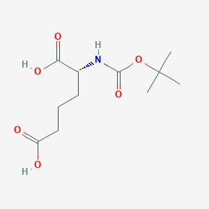 molecular formula C11H19NO6 B111151 Boc-D-2-aminoadipic acid CAS No. 110544-97-3