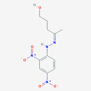 (2Z)-5-hydroxypentan-2-one (2,4-dinitrophenyl)hydrazone