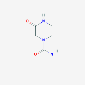 N-methyl-3-oxopiperazine-1-carboxamide