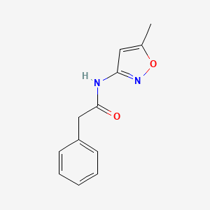 N-(5-methyl-1,2-oxazol-3-yl)-2-phenylacetamide