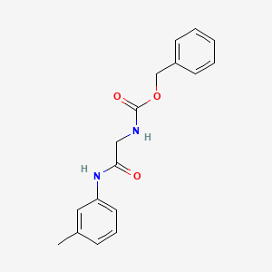 Benzyl {2-[(3-methylphenyl)amino]-2-oxoethyl}carbamate