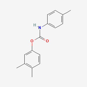 molecular formula C16H17NO2 B11115645 3,4-Dimethylphenyl (4-methylphenyl)carbamate 