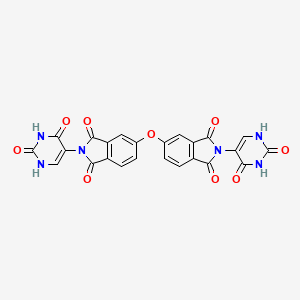 5,5'-oxybis[2-(2,4-dioxo-1,2,3,4-tetrahydropyrimidin-5-yl)-1H-isoindole-1,3(2H)-dione]