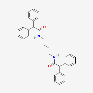 N-{4-[(2,2-Diphenylacetyl)amino]butyl}-2,2-diphenylacetamide