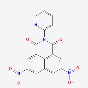 5,8-Dinitro-2-pyridin-2-yl-benzo[de]isoquinoline-1,3-dione