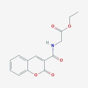 ethyl 2-[(2-oxo-2H-chromen-3-yl)formamido]acetate