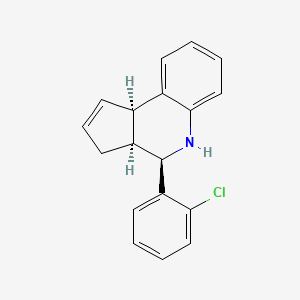 (3aS,4R,9bR)-4-(2-chlorophenyl)-3a,4,5,9b-tetrahydro-3H-cyclopenta[c]quinoline