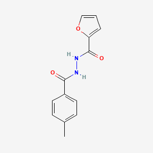 N'-[(4-methylphenyl)carbonyl]furan-2-carbohydrazide