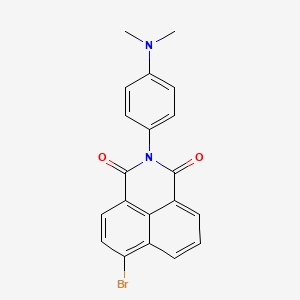 6-bromo-2-[4-(dimethylamino)phenyl]-1H-benzo[de]isoquinoline-1,3(2H)-dione