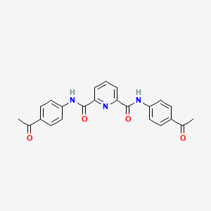 N,N'-bis(4-acetylphenyl)pyridine-2,6-dicarboxamide