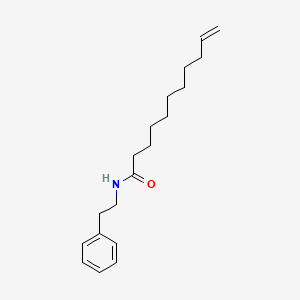 N-(2-phenylethyl)undec-10-enamide