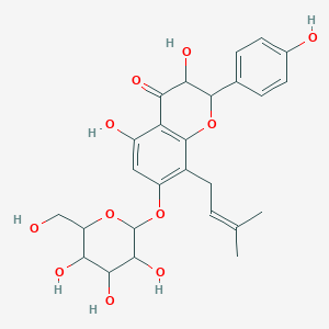 molecular formula C26H30O11 B11116927 Fellavin; Flacoside 