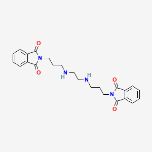 2,2'-[ethane-1,2-diylbis(iminopropane-3,1-diyl)]bis(1H-isoindole-1,3(2H)-dione)