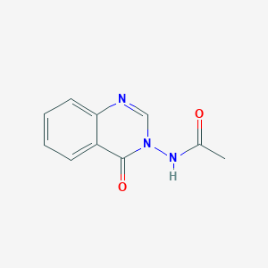 molecular formula C10H9N3O2 B11117462 N-(4-Oxoquinazolin-3(4H)-yl)acetamide CAS No. 16347-87-8