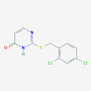 2-[(2,4-Dichlorobenzyl)thio]pyrimidin-4-ol