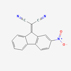 (2-nitro-9H-fluoren-9-ylidene)propanedinitrile