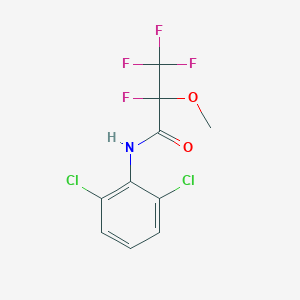 N-(2,6-dichlorophenyl)-2,3,3,3-tetrafluoro-2-methoxypropanamide