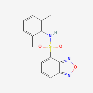 N-(2,6-dimethylphenyl)-2,1,3-benzoxadiazole-4-sulfonamide