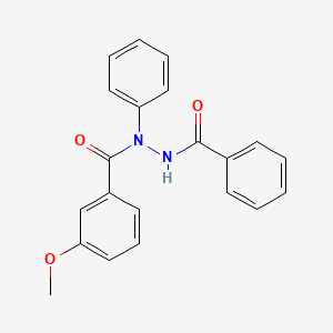 N'-(3-Methoxybenzoyl)-N'-phenylbenzohydrazide