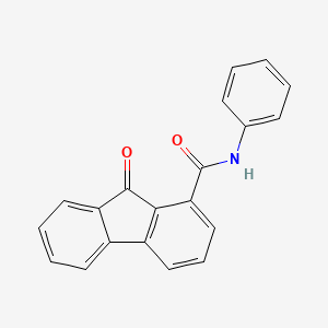 9-oxo-N-phenyl-9H-fluorene-1-carboxamide