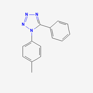 molecular formula C14H12N4 B11118130 1-(4-methylphenyl)-5-phenyl-1H-tetrazole 