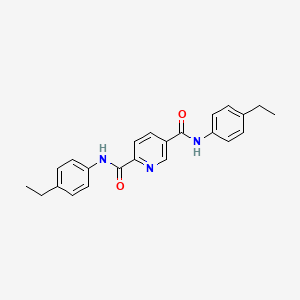 N,N'-bis(4-ethylphenyl)pyridine-2,5-dicarboxamide