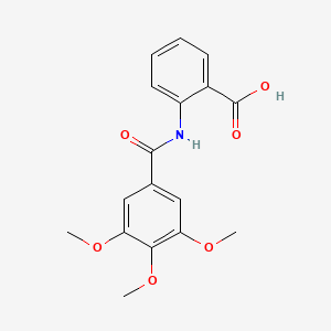 2-{[(3,4,5-Trimethoxyphenyl)carbonyl]amino}benzoic acid