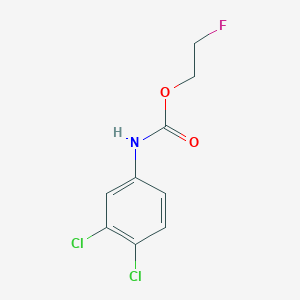 molecular formula C9H8Cl2FNO2 B11118732 2-fluoroethyl N-(3,4-dichlorophenyl)carbamate 