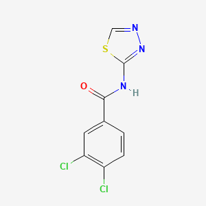 3,4-dichloro-N-(1,3,4-thiadiazol-2-yl)benzamide