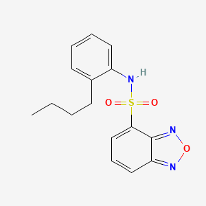 N-(2-butylphenyl)-2,1,3-benzoxadiazole-4-sulfonamide