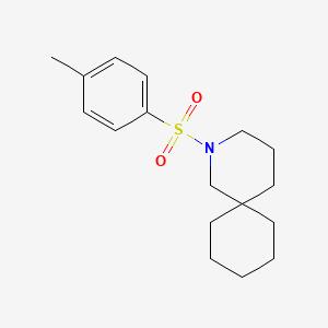 molecular formula C17H25NO2S B11119209 2-[(4-Methylphenyl)sulfonyl]-2-azaspiro[5.5]undecane 