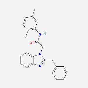 2-(2-benzyl-1H-1,3-benzimidazol-1-yl)-N-(2,5-dimethylphenyl)acetamide