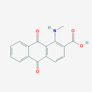 1-(Methylamino)-9,10-dioxo-9,10-dihydro-2-anthracenecarboxylic acid